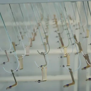 machined parts drying