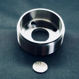 threaded metal parts at Savage Precision
